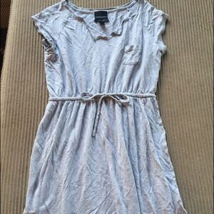 short grey tunic dress